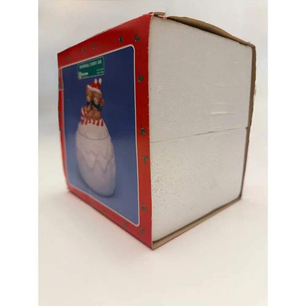 Christmas in July - House of Lloyd Christmas Around the World Snowball Candy Jar